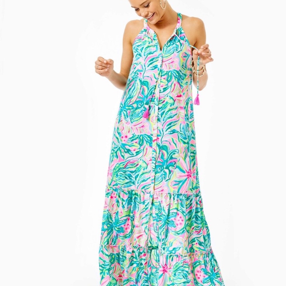 NWT! Lilly Pulitzer LULIANA SWING-MAXI DRESS